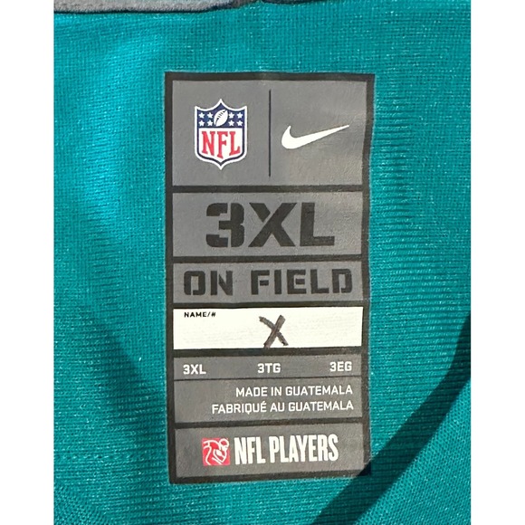Teal Nike NFL Miami Dolphins Jersey Men's 3XL #1 TAGOVAILOA - Picture 4 of 5
